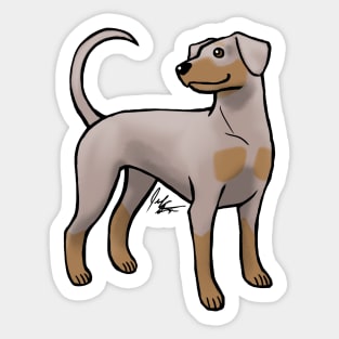 Dog - Doberman Pinscher - Fawn and Brown Natural Sticker